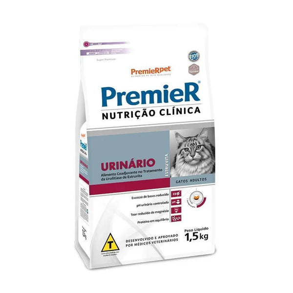 PremieR Nutrição Clínica Gatos Urinário Estruvita