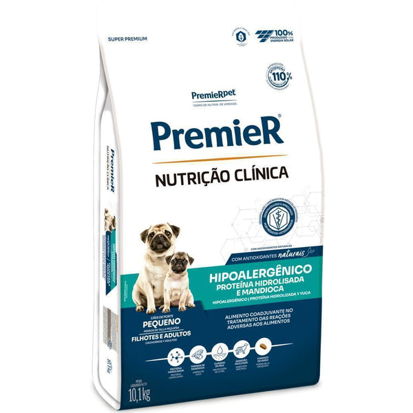 PremieR Nutrição Clínica Cães Porte Pequeno Hipoalergênico Proteína Hidrolisada
