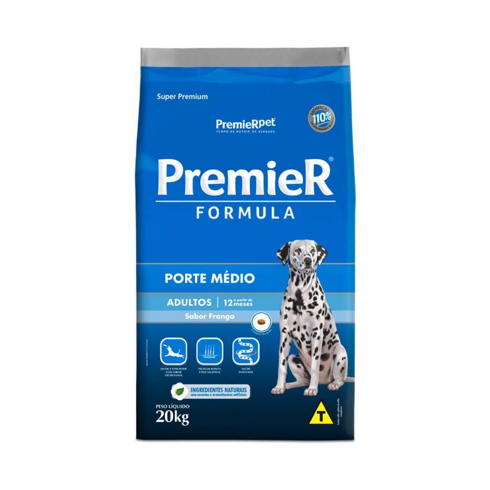 PremieR Formula Cães Adultos Porte Médio Frango e Mandioca