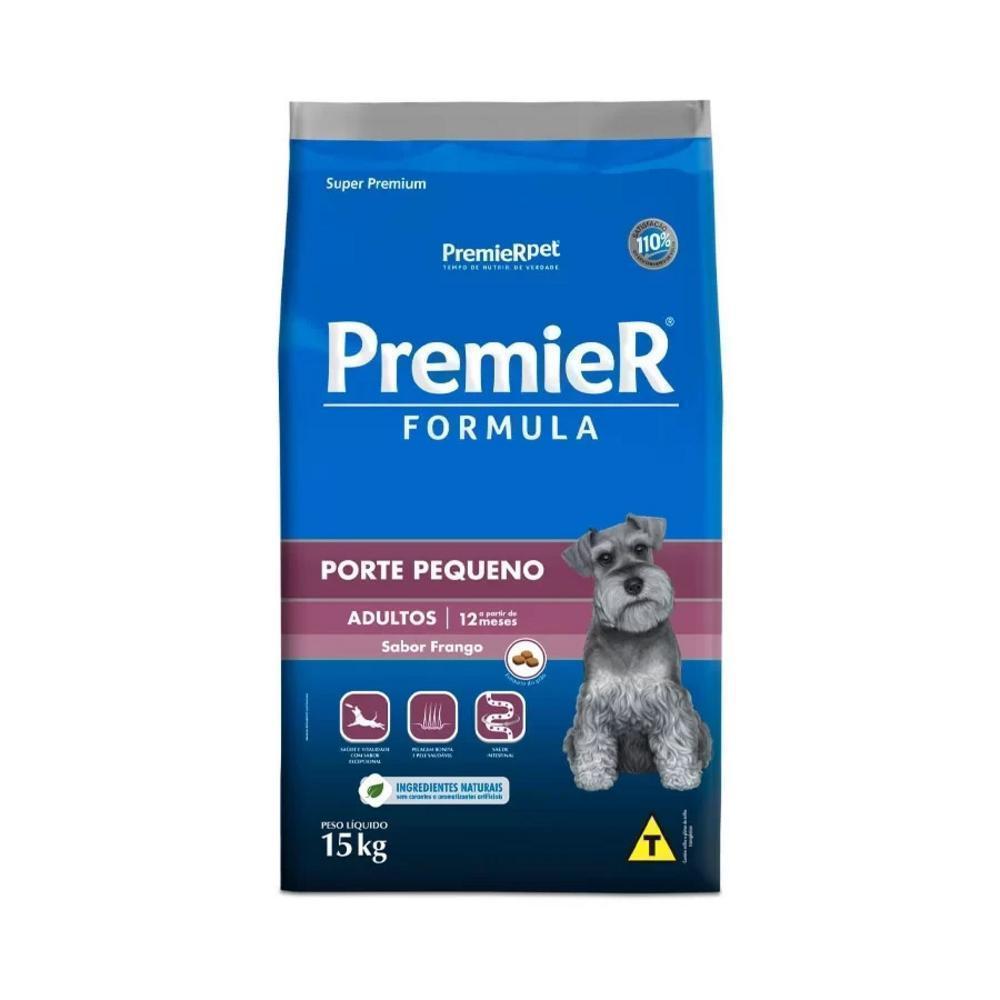 Ração Premier Pet Formula Cães Adultos Raças Pequenas Frango 15KG 