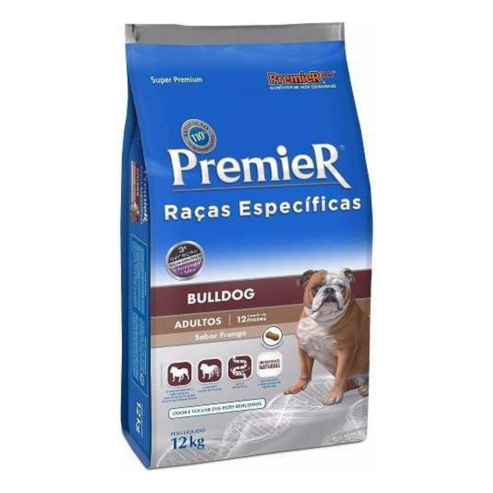 PremieR Raças Específicas Cães Adultos Bulldog Inglês Frango