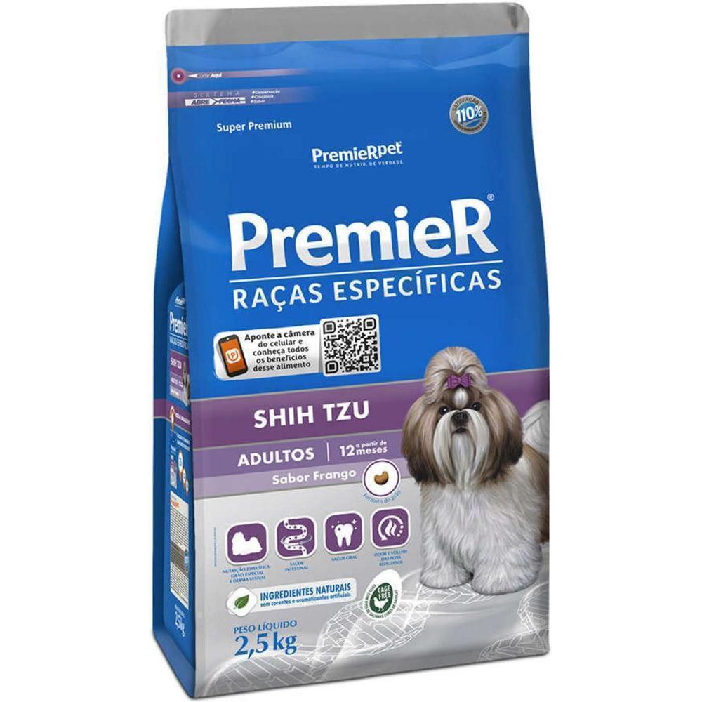 PremieR Raças Específicas Cães Adultos Shih Tzu Frango