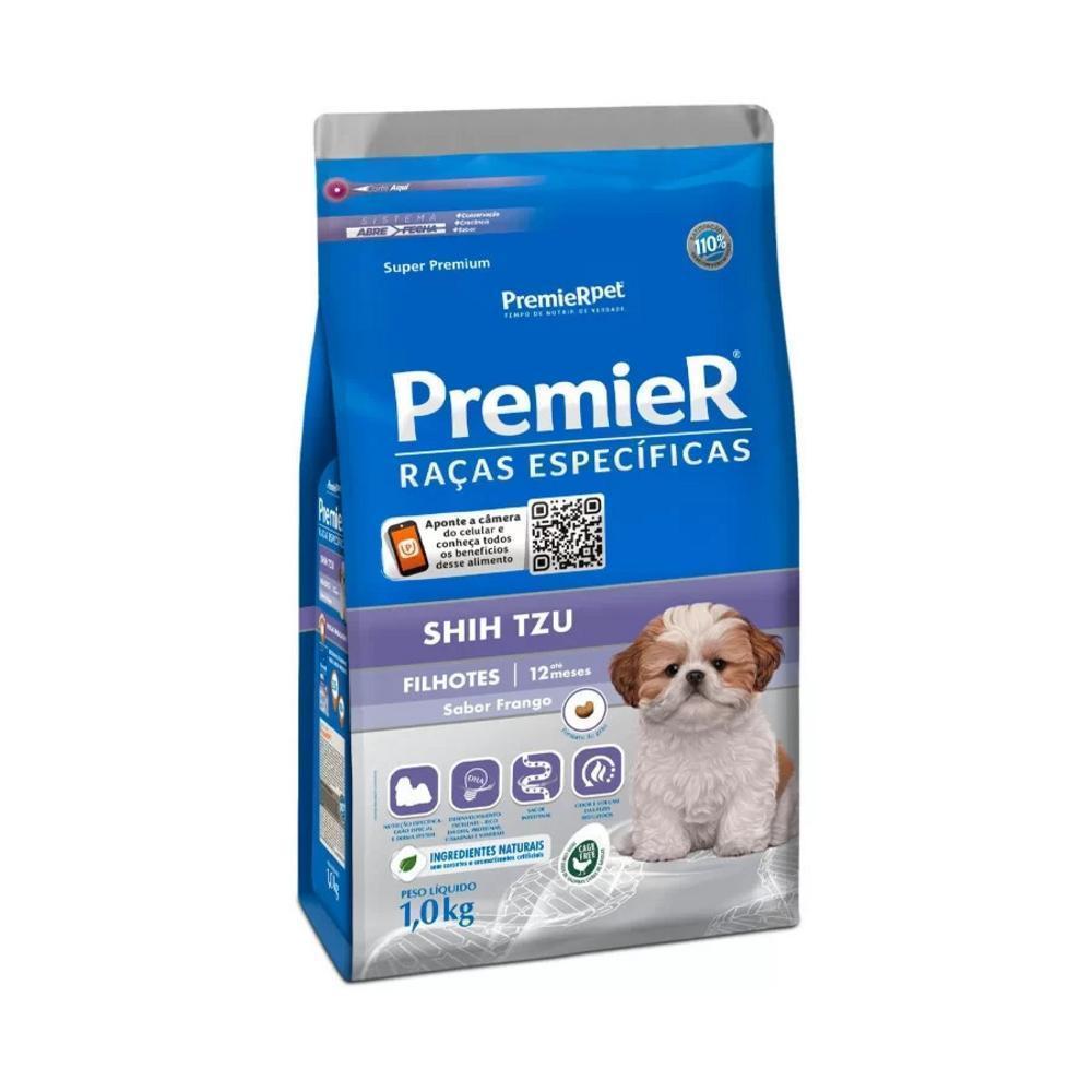 PremieR Raças Específicas Cães Filhotes Shih Tzu Frango