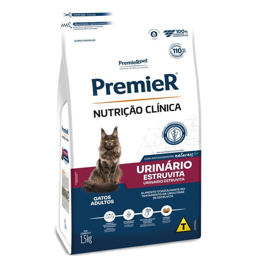PremieR Nutrição Clínica Gatos Urinário Estruvita