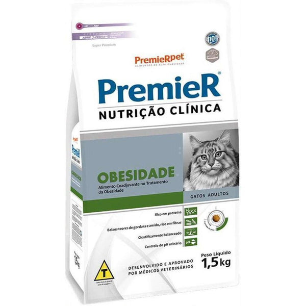 PremieR Nutrição Clínica Gatos Obesidade