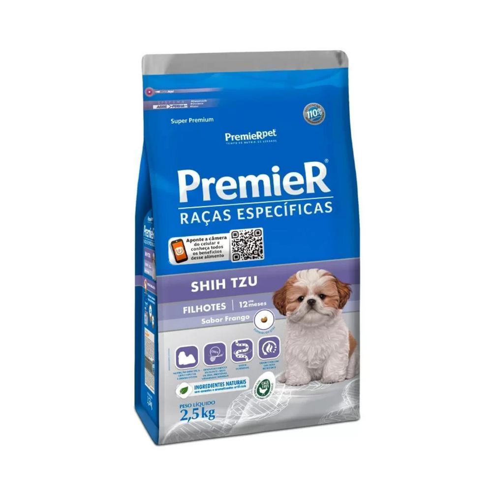 PremieR Raças Específicas Cães Filhotes Shih Tzu Frango