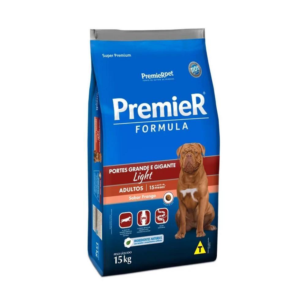 PremieR Formula Cães Adultos Porte Grande e Gigante Frango e Mandioca Light