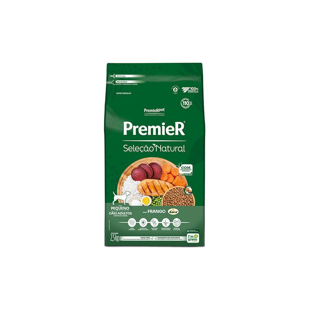Nattu Seleção Natural Cães Adultos Porte Pequeno Frango Korin