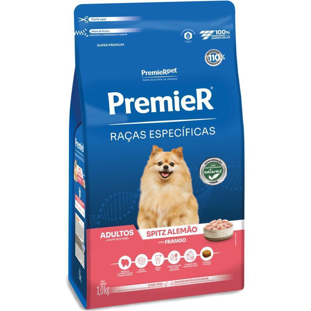 PremieR Raças Específicas Cães Adultos Spitz Alemão Frango