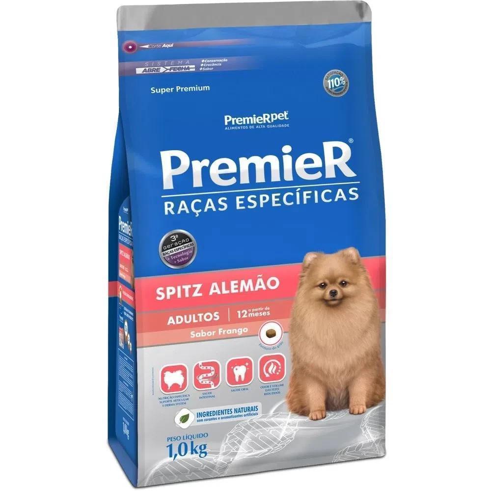 PremieR Raças Específicas Cães Adultos Spitz Alemão Frango