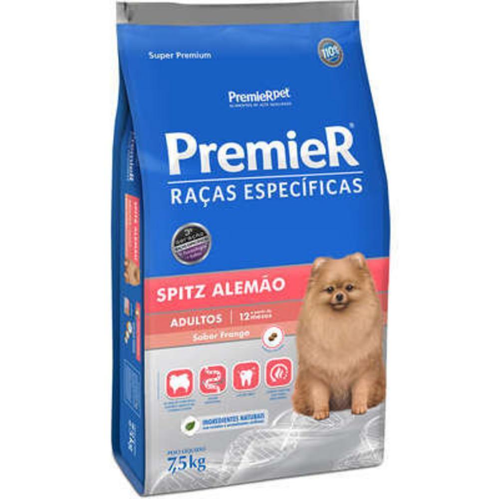PremieR Raças Específicas Cães Adultos Spitz Alemão Frango