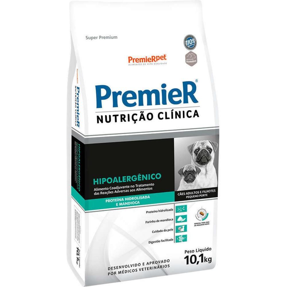 PremieR Nutrição Clínica Cães Porte Pequeno Hipoalergênico Proteína Hidrolisada