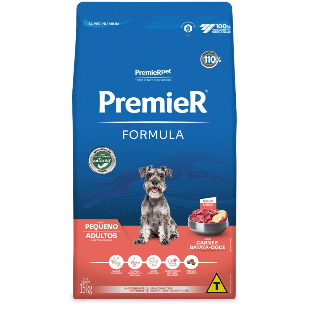 PremieR Formula Cães Adultos Porte Pequeno Carne e Batata Doce